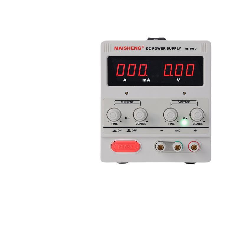 MAISHNEG MS3010DS Adjustable DC Power Supply with Digital Display for Repair, Charging, and Testing.