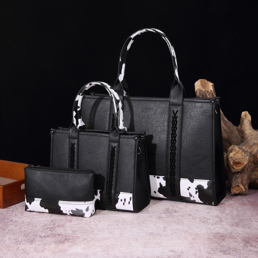 Vintage Cotton and Linen Print Western Women's Shoulder Bohemian Portable Messenger Women's Bag