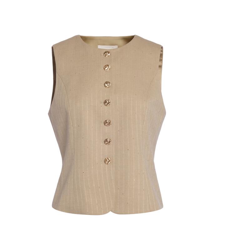 ELLASSAY Women's V-Neck Business Commuter Vest