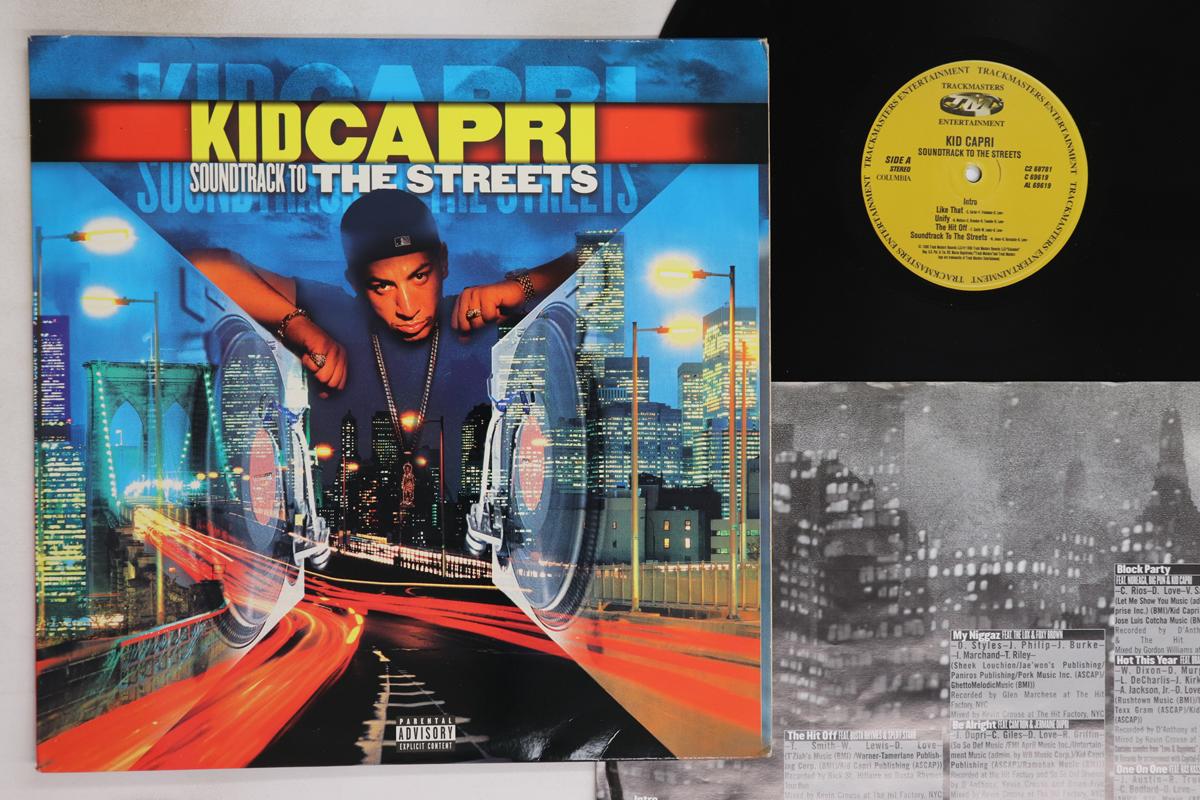 

LP Record KID CAPRI - Soundtrack To The Streets C268781,C69620 Columbia, Track 1998 US Rap & Hip-Hop/R&B Used