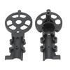 2 Pcs RC Aircraft Tail Motor Cover Plastic RC Helicopter Spare Parts Accessories for WLtoys V912