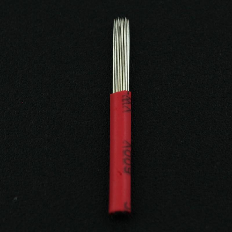 Microblading Manual Shading Needles: Water Mist, Sea Algae, Feathering, Smoke Mist, Light Oxygen for Round 3 To 40 Needles