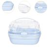Hamsters Travel Carry Cage Carrying ° Transparent Window Versatile for Hedgehog