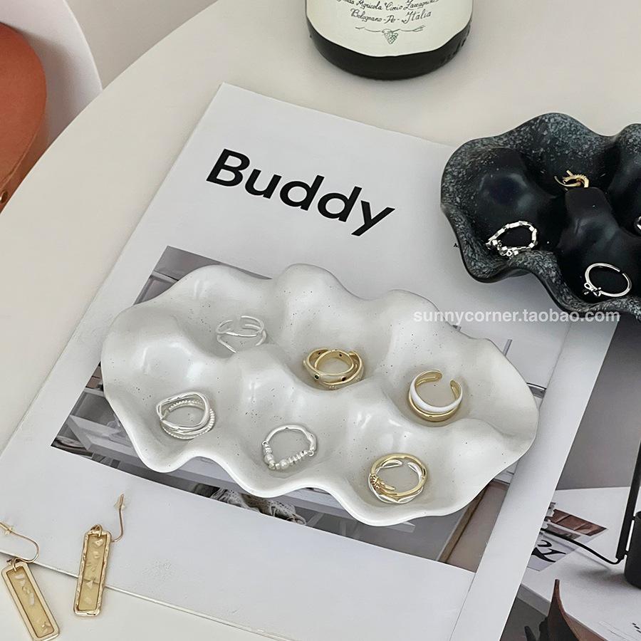 Nordic Ceramic Key Holder & Jewelry Display Tray