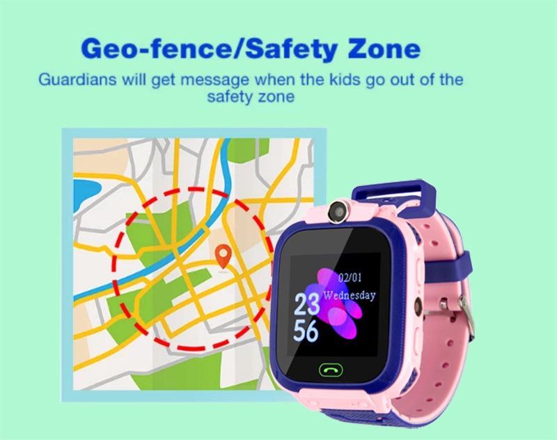 Q12B/Q12 Kids' Smartwatch: Waterproof/Non-Waterproof, Multi-Language, Insert Card, 5th Gen