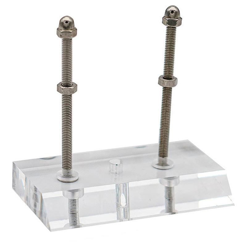 Ścienny Uchwyt na Deskorolkę Stojak na Deck Luksusowy Uchwyt do Przechowywania Deskorolki Wzmocniony Akrylowy Stojak na Deskorolkę