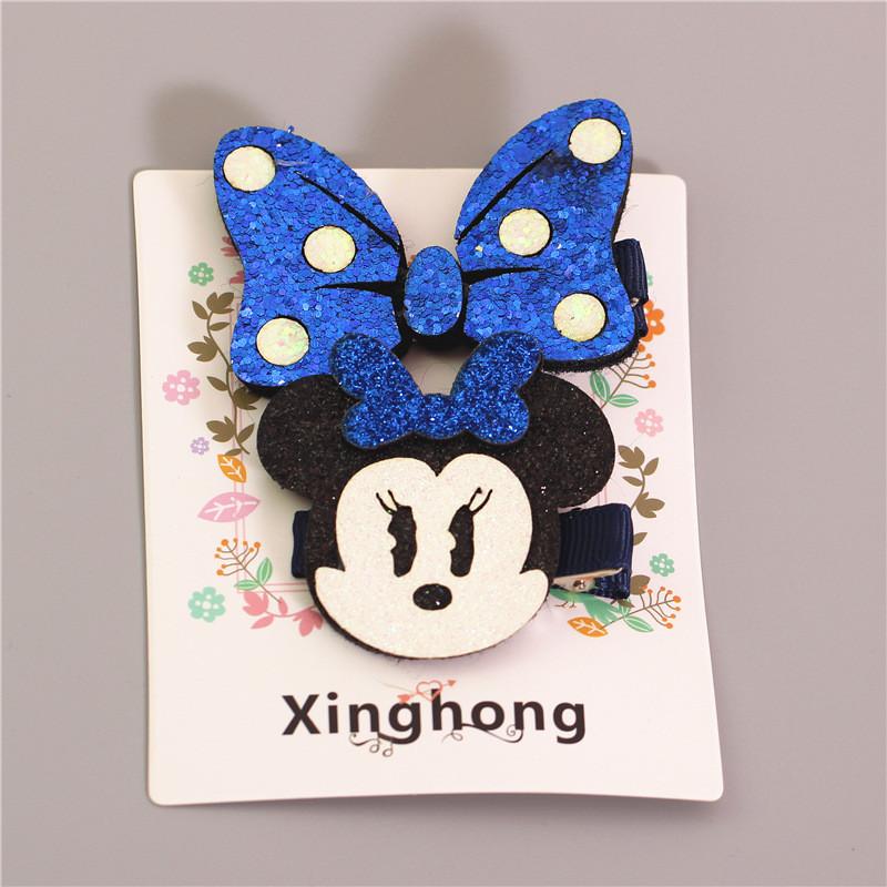Cute Cartoon Princess Girls Kids Hair Clips Hairpins Accessories For Children Hair Bow Barrette Hairclip Headwear Headdress