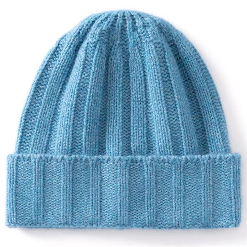 2026 Winter Cashmere Beanie Hat Unisex Warm Knit Cap Outdoor Cycling Adults Kids