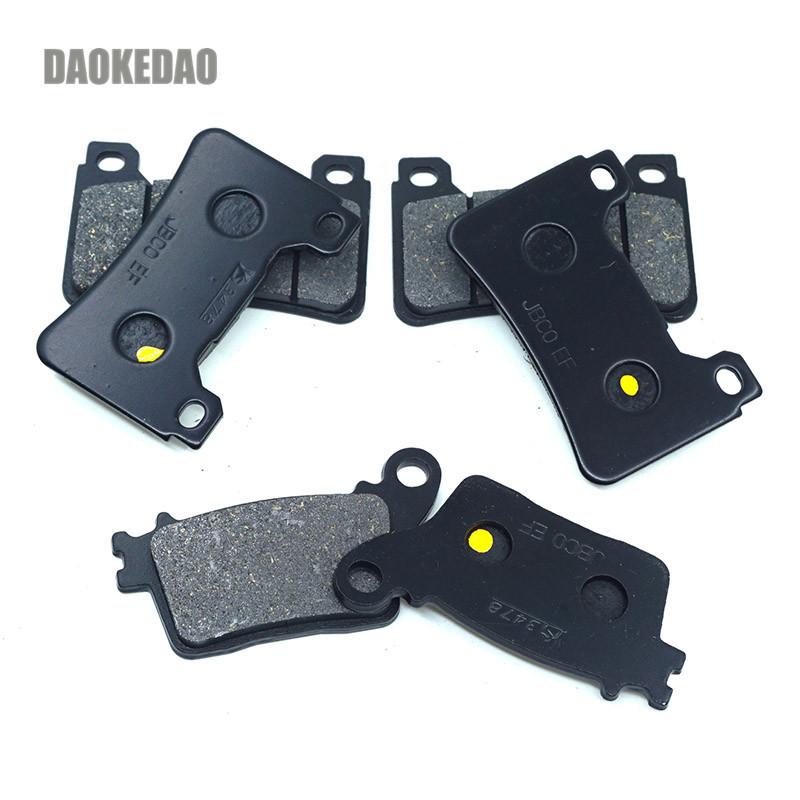 For Honda CBR1000RR Fireblade 2006 2007 2008 2009 2010 2012 2013 2014 2015 2016 CBR1000 CBR 1000 RR Front Rear Brake Pads Set