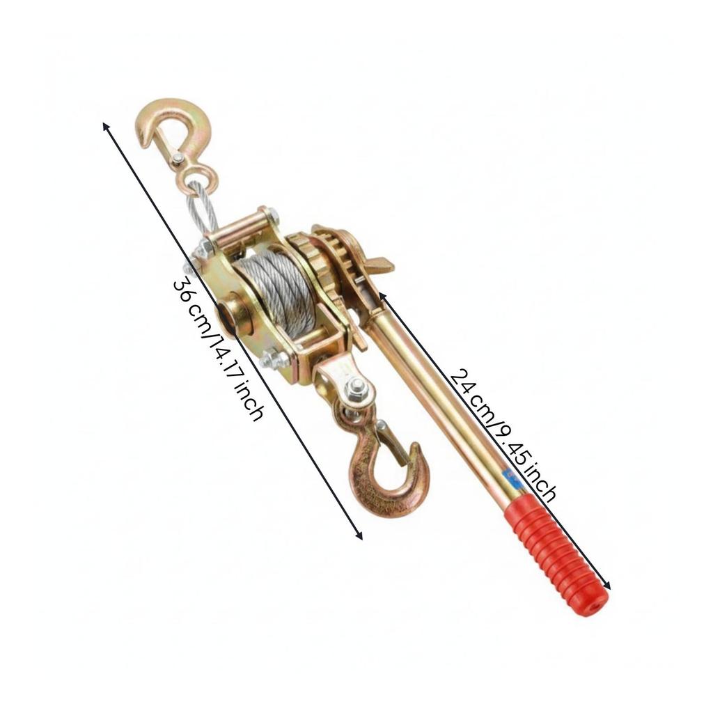 Manual Ratchet Wire Rope Tensioner Anti-Non-Return Tightener