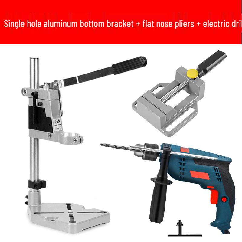 Industrial Grade Handheld Drill Press Stand: Multifunctional High-Precision Workbench for Electric Drills.
