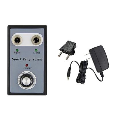 Vrttlkkfe Car Spark Plug Tester Ignition Tester Automotive Diagnostic Tool Auto Double Hole Analyzer Truck