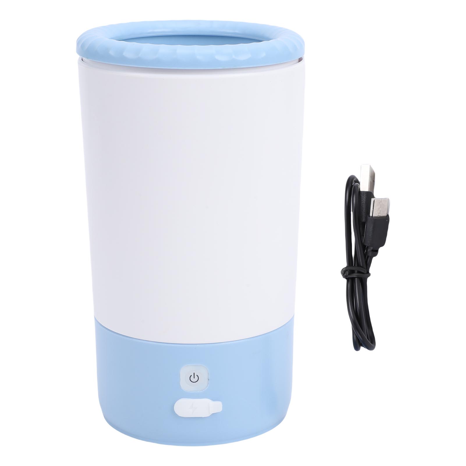 

Electric Dog Foot Washer Cup One Click Start Portable Automatic Muddy Pet Foot Cleaner for Dogs Cats синий