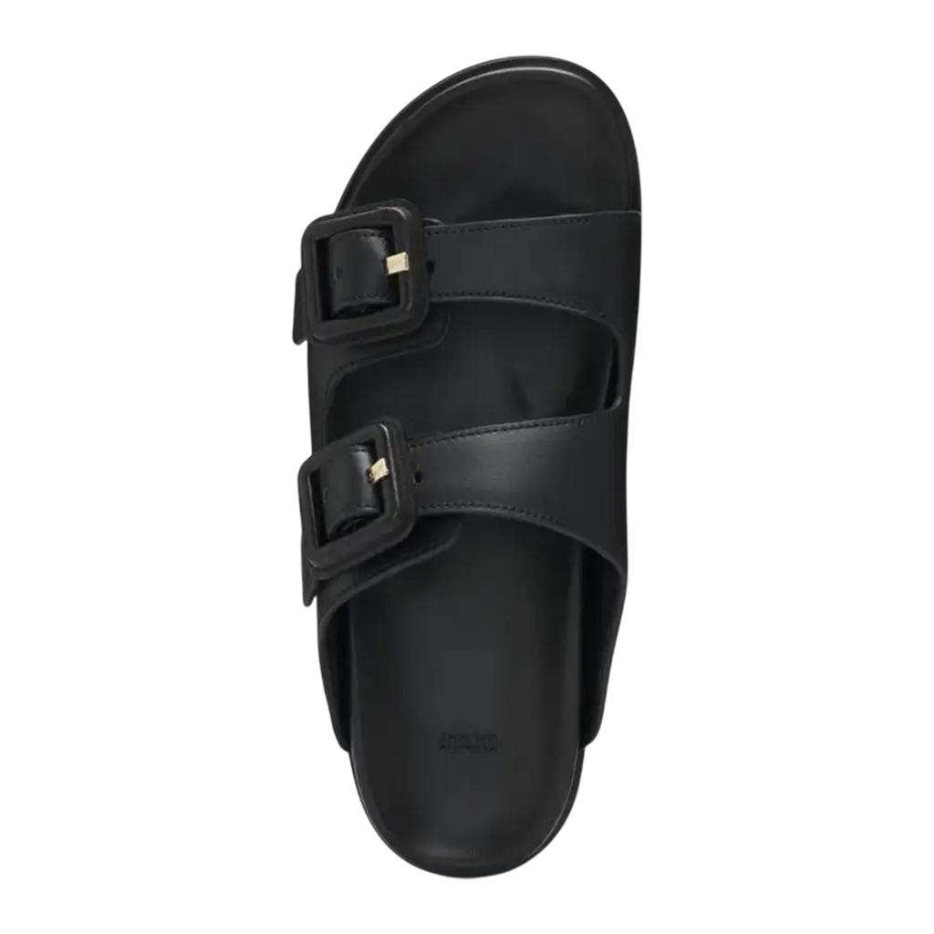 Boss Womens/Ladies Vcbk Cowhide Leather Double Buckle Flat Slide