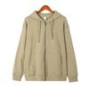 Spring and Autumn New Men's Zipper Shirt Hooded Loose Casual Zip-up Hoodie