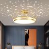 Nordic Crown Bedroom Ceiling Lamp Creative Warm Modern Light Luxury Second Bedroom Princess Girl Children's Room Chandelier
