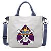 One Piece Canvas Bags Luffy Cartoon Anime Figures Print Shoulder Bag Outdoor Large Capacity Trendy Crossbody Handbag Gifts Poseable Articulated Scale