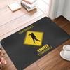 Welcome Beware Of Wife Kids And Pets Doormat Anti-Slip Bathroom Kitchen Mat Garden Garage Door Floor Entrance Carpet Rug