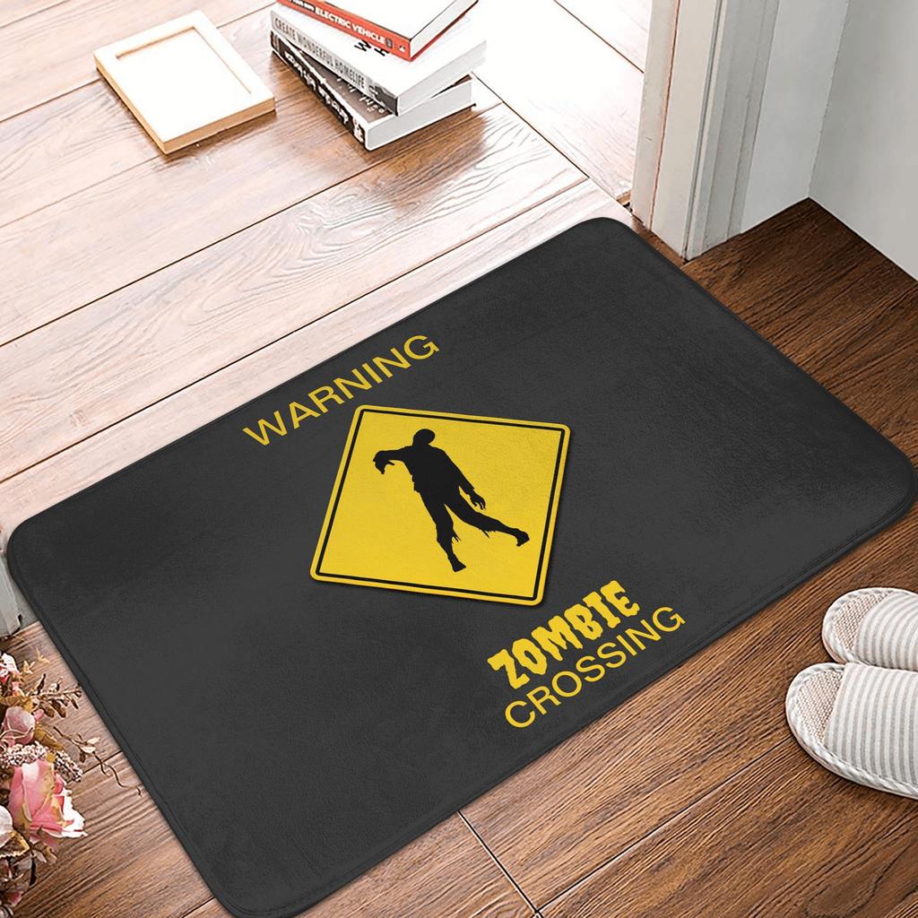 Welcome Beware Of Wife Kids And Pets Doormat Anti-Slip Bathroom Kitchen Mat Garden Garage Door Floor Entrance Carpet Rug