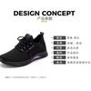2026 New Women's Fashion Casual Sports Shoes Fly-woven Mesh Sports Shoes Stall Shoes