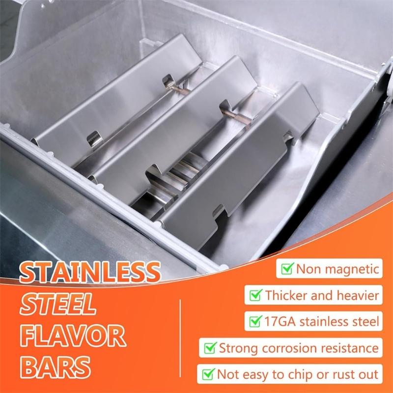 Premium Metal Heat Plates Suits Popular Spirit I And Next 200 Line Grills 15.3 foot Size