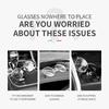 Car Visor Sunglasses Glasses Case Glasses Holder Clip Box For Volvo XC40 XC60 XC70 XC90 S40 S60 S90 V40 V60 V90 2025 Accessories