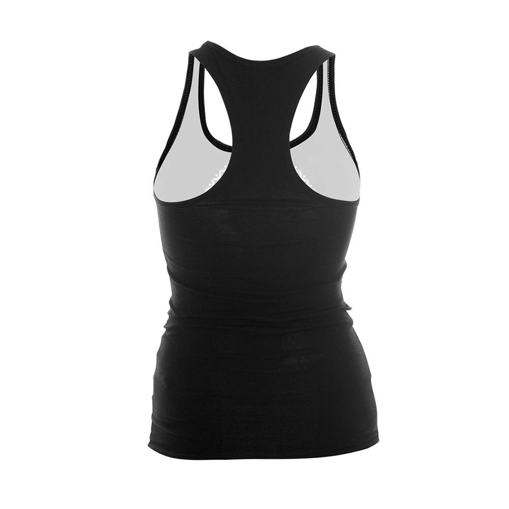 Summer Halloween New Skull Digital Printing I-shaped Vest Yoga Clothes Thin Breathable Top Women