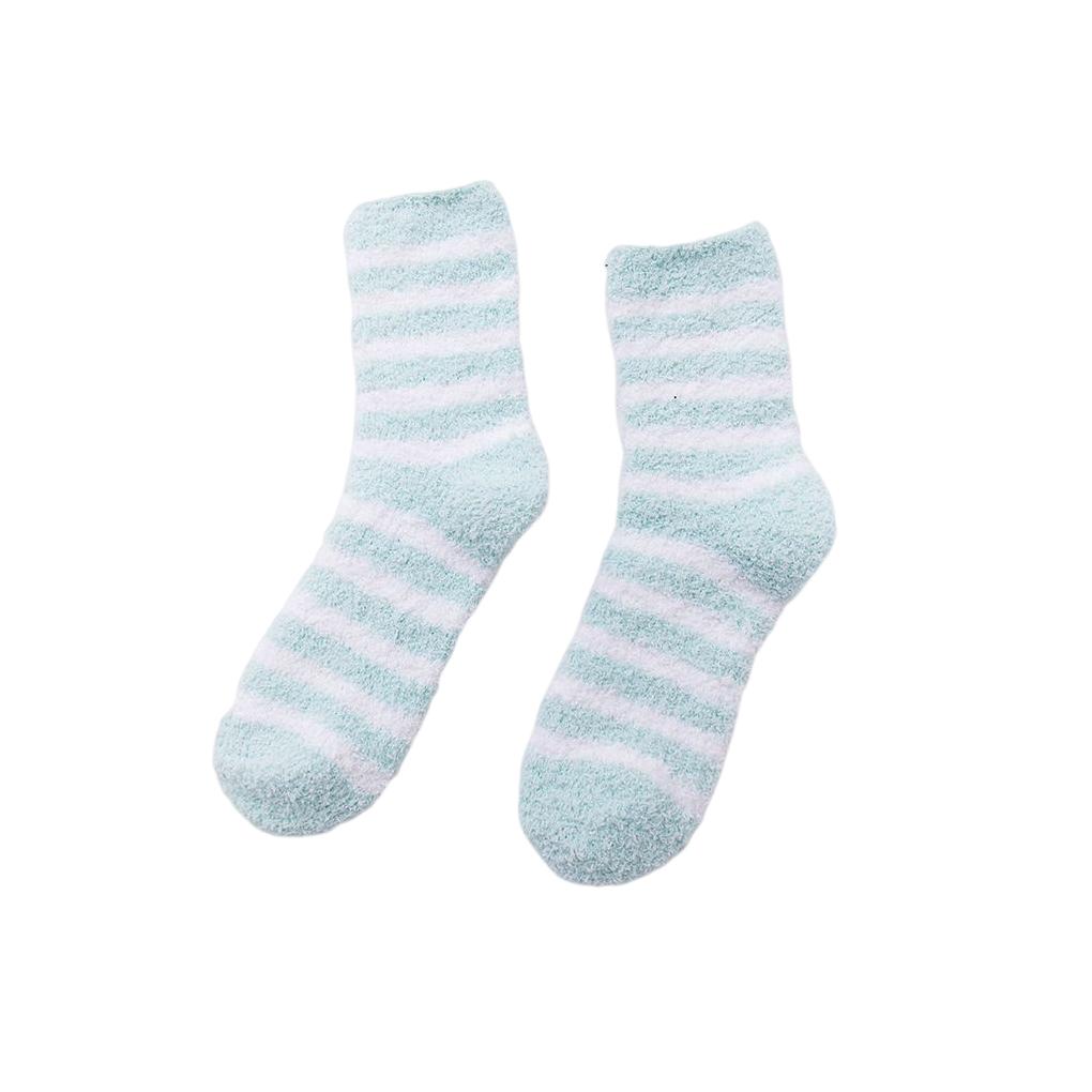1 Pair Female Sock Cold Winter Warming Elastic Socks Breathable Warm Sleeping Comfortable Footwear Bedroom Dormitory