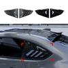 Pair of Rear Triangle Window Louvers for 2022+ Toyota GR86 & Subaru BRZ