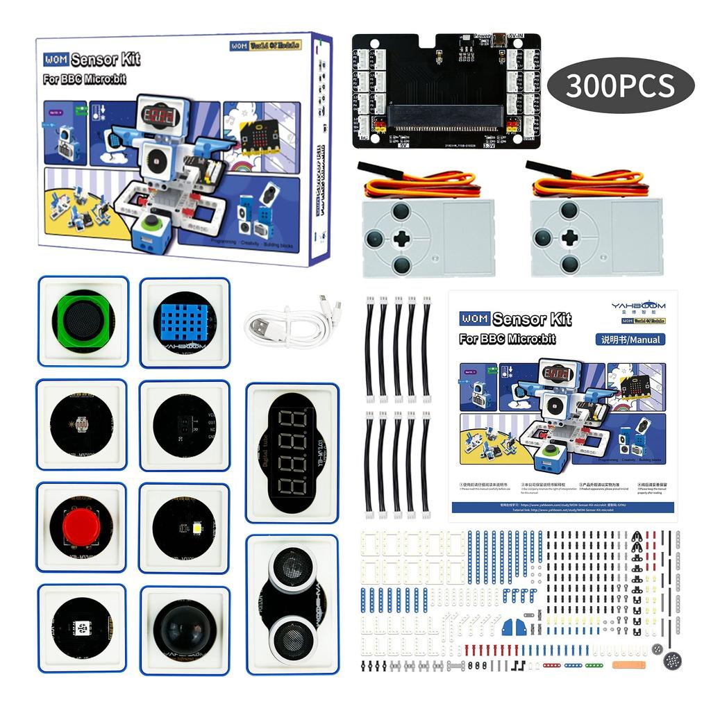 Yahboom BBC Microbit World of Module Programmable Sensor Kit Starter Kit (without microbit)