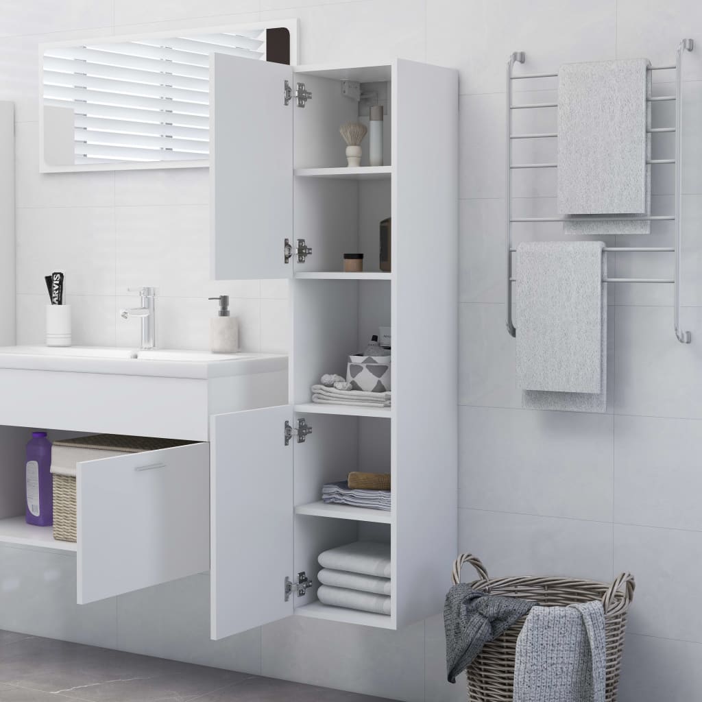 Badezimmer Schrank, Wandlagerungsschränke, Schwebende Aufbewahrungsschränke, 30x30x130 Cm
