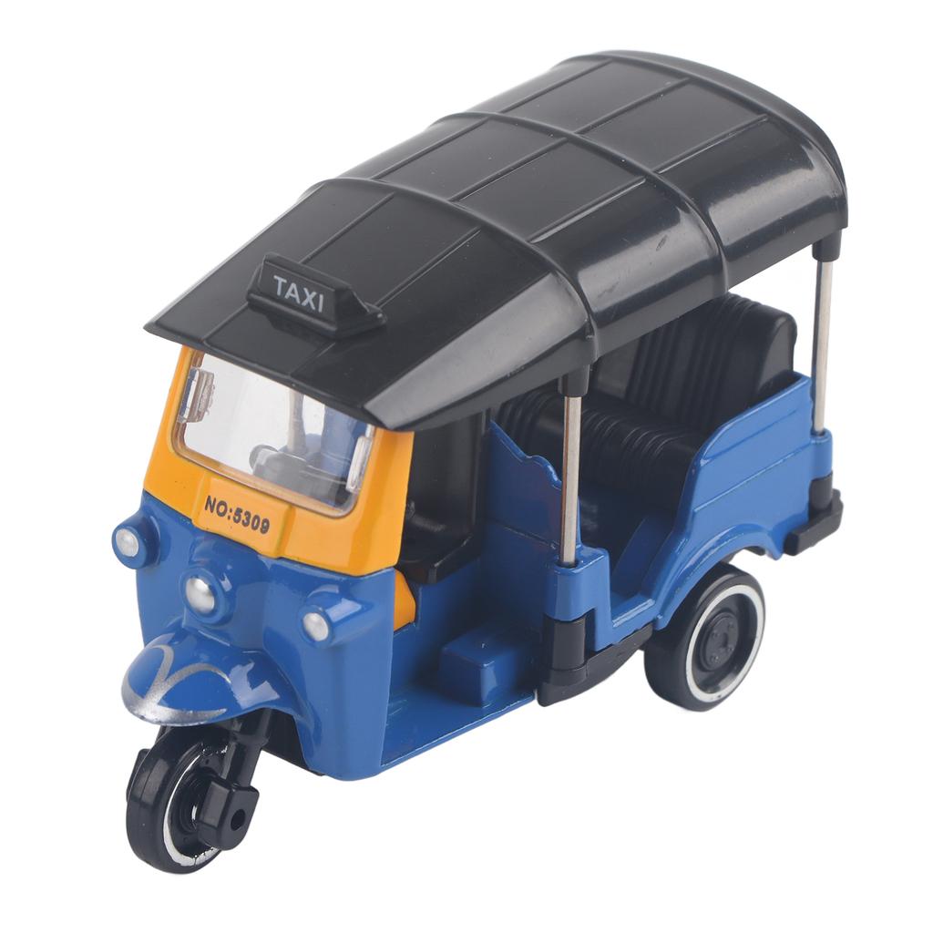 Alloy Tricycle Car Model Highly Simulation Children Vehicles Toy with Sliding FunctionRed