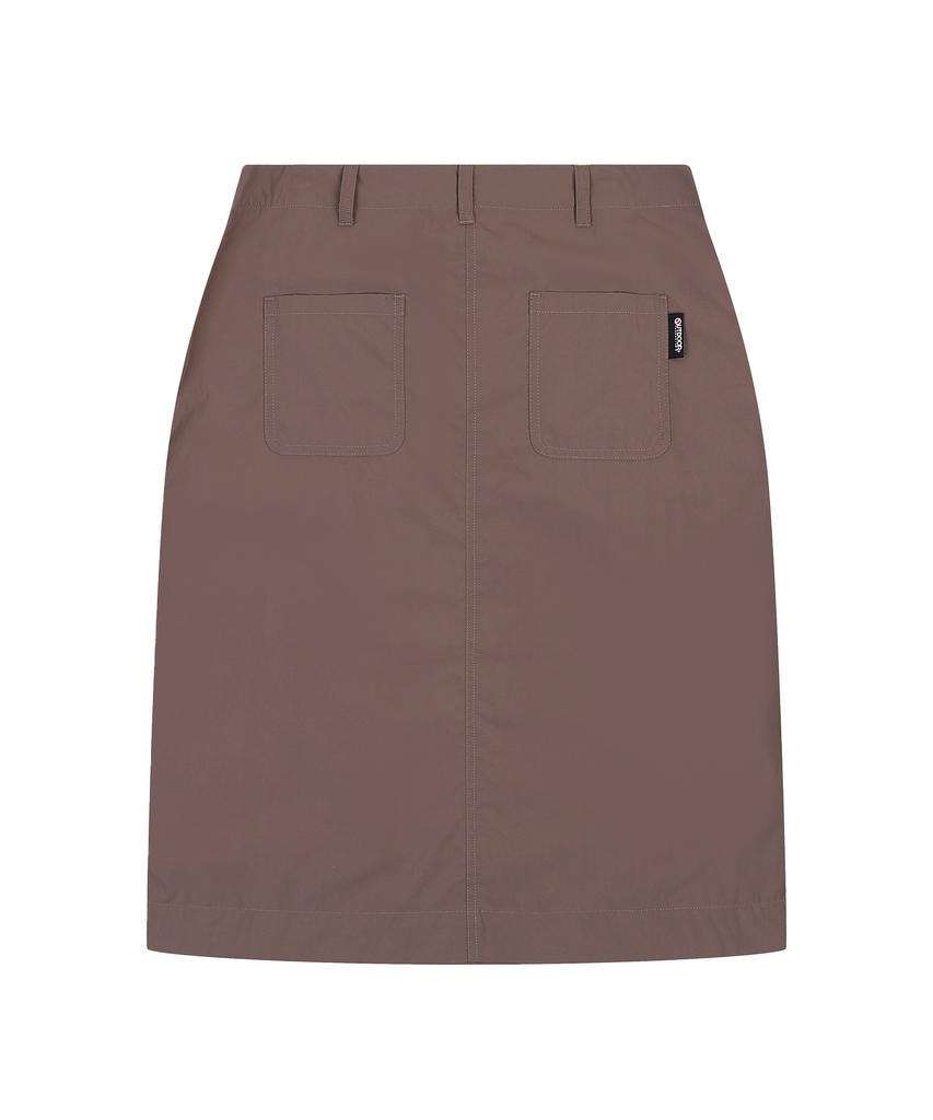 OUTDOOR PRODUCTS W Midi Standard Skirt (Khaki)