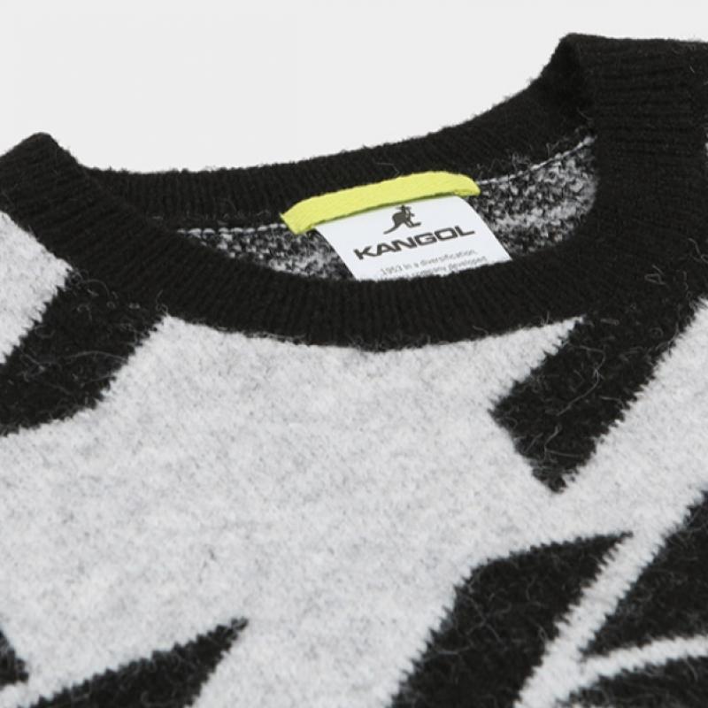 Kangol Women S Knit veSt 9006 Gray Pattern