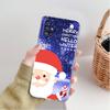 Průhledný kryt s červeným nosem losa a Santa Clausem pro Samsung Galaxy A52 A12 A51 A32 A21s A71 A32 A22 50 A70 A31 A72 5G