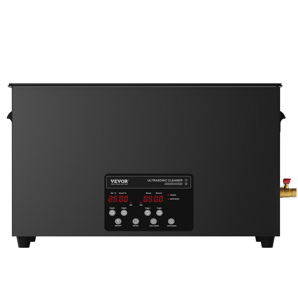 VEVOR 30L Sonic Cleaner, 600W Digital Ultrasonic Cleaning Machine with Upgraded Degassing and Gentle Mode
