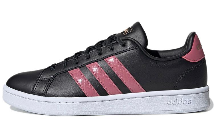 Adidas Neo Grand Court  Black Pink  Women s FW0798 38