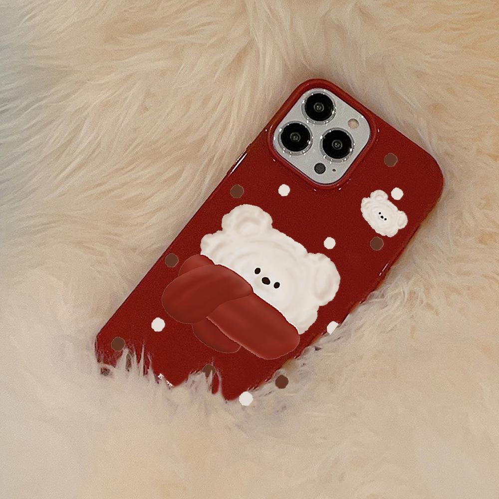 Cute Bear Case for iPhone 17 iPhone 17 Pro Max