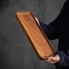 Walnut Wood Oval Serving Tray