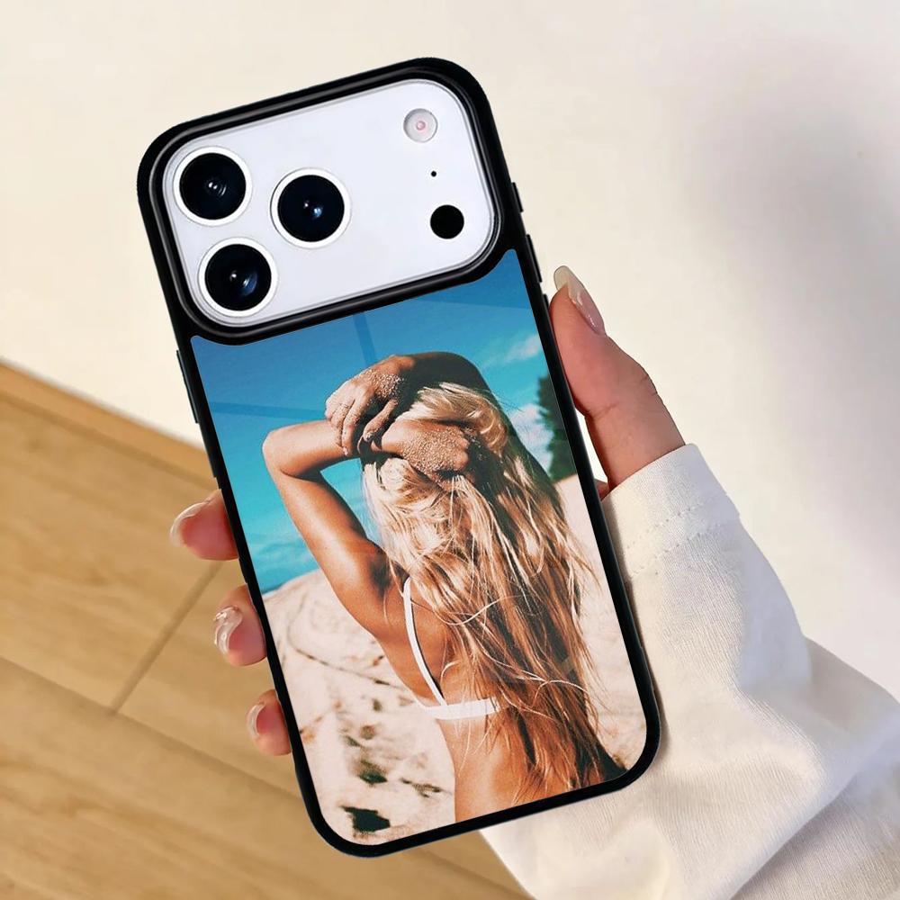 Beach Booty Bikini Girl Mobile Phone Case for IPhone 17 AIR 16pro Max 15 14 13 12 11 Bumper Cover