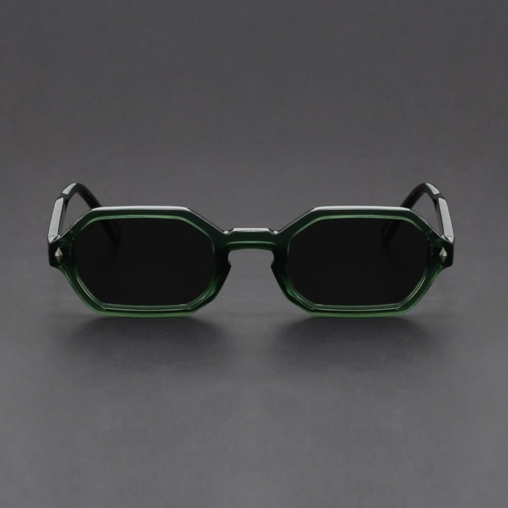 Lightweight Polygonal Sunglasses Blue-light-blocking Men UV400 Eyewear Travel