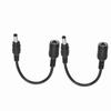 2PCS 7.4x5.0mm Female DC Power Charger Adapter Black Connector Wire for for HP Laptop Office
