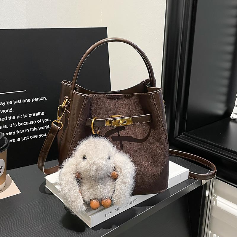 Super Popular Small Bag for Women Autumn Winter Vintage Hot Selling Crossbody Mother-Child Bag Trendy Handheld Bucket Bag This Year