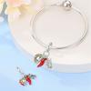 Copper Mexican Cuisine Taco Chili Yum Pendants Charms Fits Genuine Charms Bracelet Women DoItYourself Jewellery Gifts
