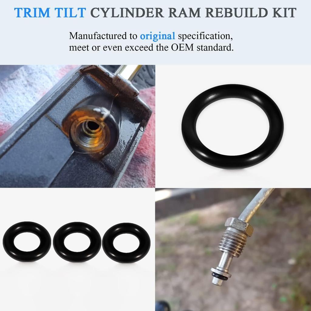 For Volvo Penta Trim Cylinder Ram Rebuild KIT SX DPS -M 3857471 3857470 FSM007 Boat Accessories