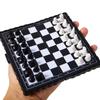 32Pcs Mini Chess Set Folding Plastic Chessboard Home Outdoor Portable Kid Toy