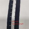 Cloth 3cm 4yards36meter Wide Cotton Fabric Blackwhite Eyes Hook Webbing Buckle Clips For Dress Garment Accessories
