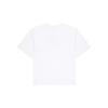 We11done Logo Mirror Reversed Short Sleeve T-Shirt Unisex Tops White WD-TT3-21-565-U-WH