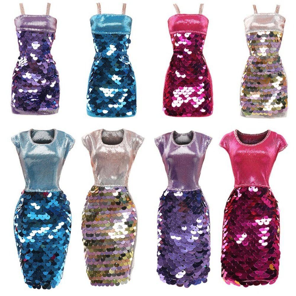Casual Wears Doll Elegant Clothes 10 Styles Sequin Dresses Doll Clothes  30cm Doll/1/6 BJD Dolls