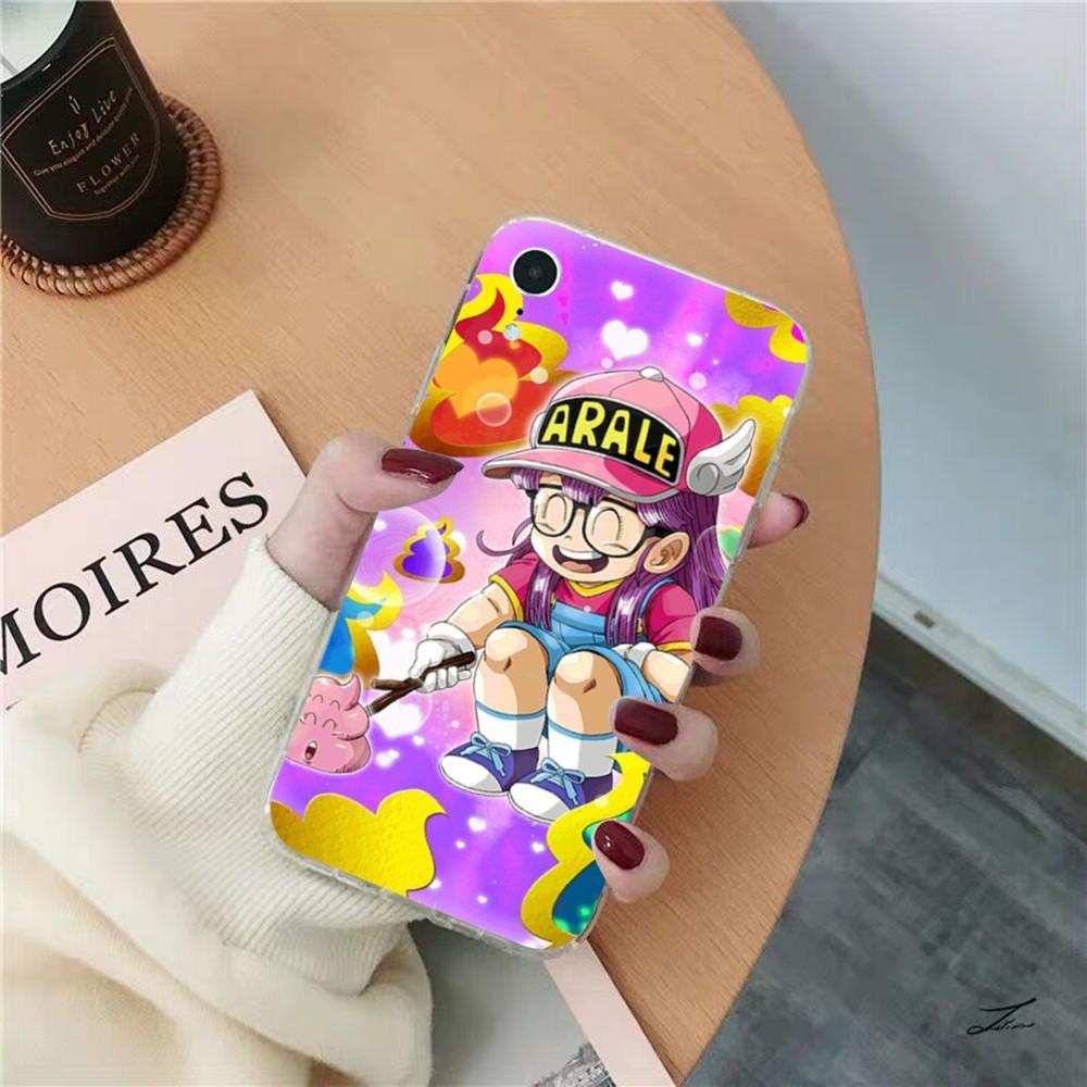 Cartoon Dr Slump Phone Case for iPhone 15 8 7 6 6S Plus X SE 2020 XR XS 14 11 12 13 Mini Pro Max Mobile Case